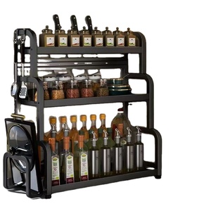 Estante de cocina de acero inoxidable para condimentos y cuchillos - Product Image 5