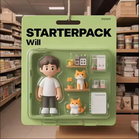 Personnalisez le pack de démarrage de personnage Chatgpt AI Smart Toy et vous pouvez personnaliser les personnages d'action et les boîtes de poupées