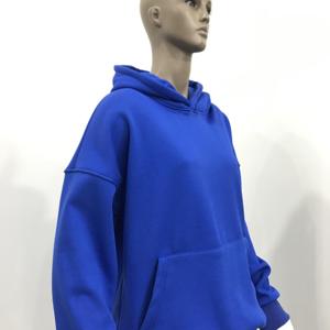 Ensemble de sweat à capuche pour hommes en coton de haute qualité impression bouffante personnalisée propre Logo lourd rembourré culture tricoté vêtements doux col rond - Product Image 3