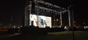 Sistema de armazón de techo de aleación de aluminio, armazón de techo de aluminio con pernos de escenario, armazón de iluminación para conciertos, escenario móvil para conciertos - Product Image 6