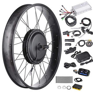 Fat Rim 3000W Hub Motor 48V 72V Ebike Kit 26*4.0 Sepeda Listrik dengan Pas Kit - Product Image 1