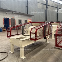 Concasseur à deux rouleaux robuste pour granit, concasseur à rouleaux pour basalte, concasseur à double rouleau pour quartz, pour projets ferroviaires