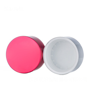 Bocaux en verre à parois droites de 38 ml, résistants aux enfants, avec bouchon en aluminium électroplaqué, motif floral chanvre, logo sérigraphié GS-A040 - Product Image 5