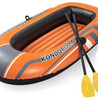 Packraft gonflable ultraléger NEUF pour 2 personnes, idéal pour les excursions en kayak ou le bikepacking sur rivière