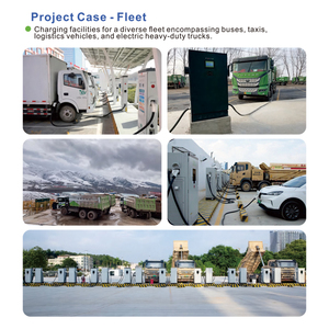 ผู้ผลิตเครื่องชาร์จรถยนต์ไฟฟ้าเชิงพาณิชย์แบบเร็ว รุ่นใหม่ 60kw-80kw แบบติดตั้งบนพื้น รองรับ Chademo กระแสไฟ 32A มาตรฐาน IP54 - Product Image 6