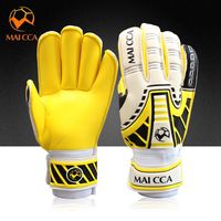 Guantes de Portero Profesionales de Látex, Guantes de Portero de Fútbol de Calidad Confortable con Protección para los Dedos