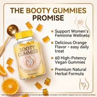 Suplemen Herbal OEM Permen Gummy Pengencang & Pembesar Pinggul & Bokong Vitamin MOQ Rendah Pabrik