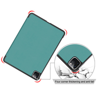 Coque pour iPad Pro 11 Pouces 2024, Étui Ultra-Fin Triple Pliant de Protection pour iPad Pro 11 M5 2025