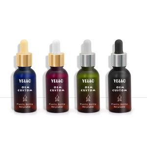 Bao Bì Chăm Sóc Da Chai Đựng Mỹ Phẩm Dưỡng Tóc Mặt Màu Hổ Phách Mờ Nhựa PET Rỗng Chai Nhỏ Giọt Tinh Dầu 50Ml - Product Image 2