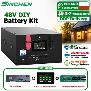 กล่องแบตเตอรี่ DIY รุ่น Poland Stock 16S JK 200A V19 BMS 48V สำหรับประกอบชุดแบตเตอรี่ลิเธียม Magazyny Energii - Product Image 1