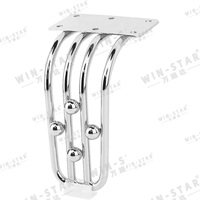 WINSTAR Pièces de meubles : Meilleure vente – Pieds métalliques modernes et luxueux pour meuble TV, meuble de chevet, armoire de lit et canapé