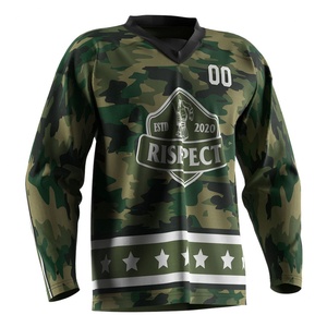 Jersey de Hockey sobre Hielo Personalizado, Ligero, de Secado Rápido, para Equipos Deportivos, Talla Grande - Product Image 3