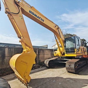 Excavadora de cadenas usada Komatsu PC220 en buen estado, 90% nueva y con pocas horas de trabajo, en venta - Product Image 1