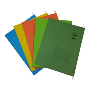 A4/FC kích thước các loại màu sắc treo thư mục tập tin tùy chỉnh Fastener giấy treo thư mục tập tin nhà và văn phòng số lượng lớn tập tin tài liệu - Product Image 1