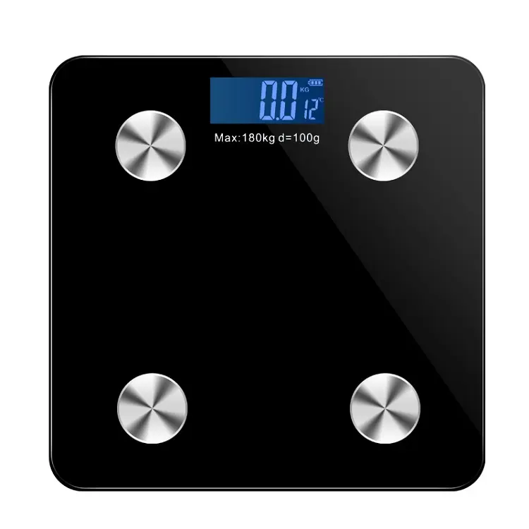 Balance de graisse corporelle intelligente, appareil pour salle de bains, Balance numérique électronique, affichage LCD, 180kg/396lb