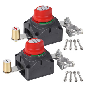 Aluminum Battery Clamp <b>Power</b> Cut Off <b>Switch</b> 275A 12-48V Engine Kill For Car Truck Boat - Product Image 1