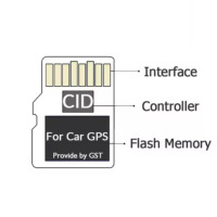 Voiture Gps Navigation Variable Changement Cid Sd Mémoire Tf Carte Pour Toyota Ford Mazda Opel Mercede Renault 8Gb 16Gb 32Gb Gps Avec Carte