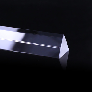 Prisma Triangolare in Vetro per Dispersione della Luce, Prisma Ottico <span class=keywords><strong>Equilatero</strong></span> a 60 Gradi per Insegnamento, Laboratorio e Fotografia - Product Image 3