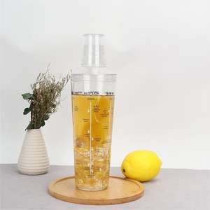 Shaker à cocktail en plastique, outil de mélange de boissons, réutilisable, durable, <span class=keywords><strong>accessoires</strong></span> de bar, capacité de 1000 ml pour la maison, les fêtes, le bar, les mojitos, les margaritas - Product Image 3