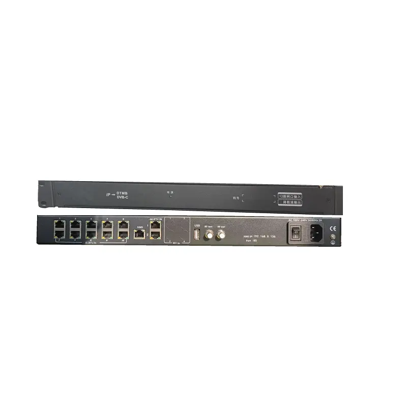 (MiniMod) 5qam modulator ip to rf suitable for Operator of Telecom Cable TV