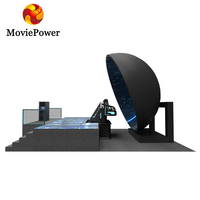 Équipement de cinéma volant 7D à œil nu personnalisé en intérieur, simulateur de cinéma 9D, cinéma volant pour les parcs d'aventure du métaverse