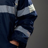 Veste d'hiver chaude et réfléchissante en coton Veste réfléchissante Parker personnalisée pour la sécurité routière