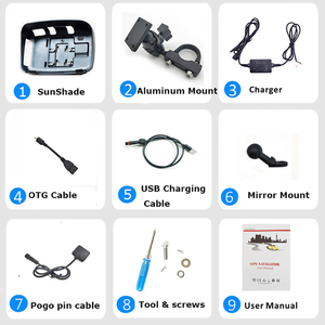 Dckloer 5 inch Carplay IP68 không thấm nước USB TF Micro SD xe cho DVD <span class=keywords><strong>Player</strong></span> phổ không dây Dual Channel Wifi âm thanh video - Product Image 6