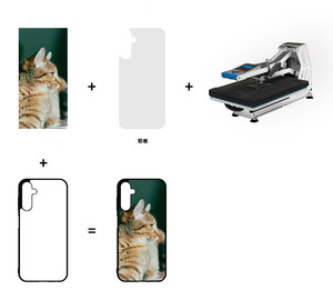 เคสโทรศัพท์พิมพ์ซับลิเมชันด้วยความร้อน2D ขายดีฝาปิดเปล่าสำหรับ <span class=keywords><strong>Samsung</strong></span> <span class=keywords><strong>Galaxy</strong></span> <span class=keywords><strong>S22</strong></span> S24 S21FE A05 S25ขอบ A56กันกระแทกเคสมือถือ - Product Image 2