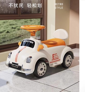 Coche de juguete eléctrico giratorio universal de plástico con ruedas antivuelco de cuatro ruedas para niños - Product Image 6