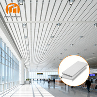 Panneaux de plafond suspendus en aluminium pour espaces commerciaux