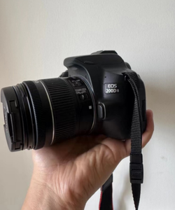 กล้อง Canon รุ่นมืออาชีพ 200D Mark II พร้อมเลนส์ 18-55 มม. Rebel SL3 ความละเอียด 24.1MP ถ่ายวิดีโอ 4K กล้องดิจิตอลมือสอง - Product Image 2