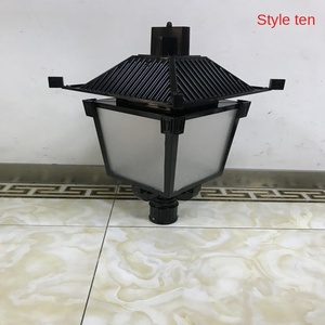 โคมไฟ LED พลังงานแสงอาทิตย์สำหรับสวนกลางแจ้ง100W 150W โคมไฟภูมิทัศน์สไตล์ยุโรปย้อนยุคสำหรับกลางแจ้ง - Product Image 6