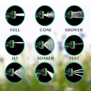 לחץ גבוה חובה כבד ארוכה פלסטיק צינור ספריי זרבובית 50ft 100ft retracable צינור גינה להרחבה-001 - Product Image 6