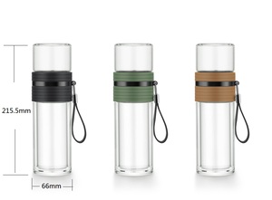 Infuseur <span class=keywords><strong>à</strong></span> <span class=keywords><strong>thé</strong></span> personnalisé avec étiquette privée, bouteille d'eau portable de voyage <span class=keywords><strong>en</strong></span> plein air, anti-casse, bouteille d'eau <span class=keywords><strong>en</strong></span> <span class=keywords><strong>verre</strong></span> <span class=keywords><strong>à</strong></span> double paroi avec <span class=keywords><strong>filtre</strong></span> - Product Image 6