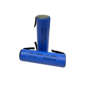 Batterie au lithium-ion cylindrique rechargeable 3.7V <span class=keywords><strong>Liion</strong></span> <span class=keywords><strong>14500</strong></span> ICR14500 Catégorie de produit Batteries au lithium-ion cylindriques - Product Image 1