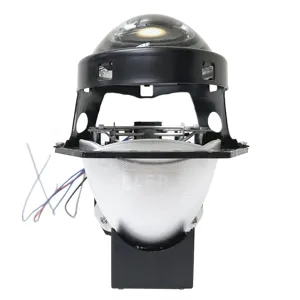 YF Kit Lensa Lampu Depan LED Proyektor Bi DRIVE Tangan Kiri OEM, Lampu Sorot Spot Spot Led Optik Tinggi 3 Inci Len