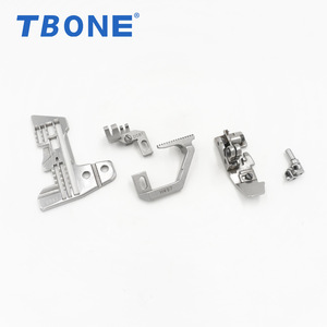 Pie prensatelas de placa de aguja Tbone 757 para máquina overlock, con abrazadera de aguja de cinco hilos y diente, piezas para procesamiento de prendas - Product Image 5