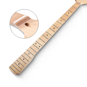 Hot Sale21 Frets 38mm Nut Satin 4 String Canada Maple DIY J JB Guitar Neck - Product Image 5