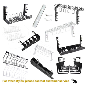 <span class=keywords><strong>Organizzatore</strong></span> per <span class=keywords><strong>Cavi</strong></span> Sotto Scrivania Senza Foratura, Vassoio Portacavi per Scrivania Regolabile in Altezza, per Ufficio e Casa - Product Image 6