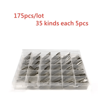 35 Types 175 PIÈCES Lames de Clé de Voiture Vierge KD VVDI pour Télécommande KD900/KD-X2 KD VVDI Xhorse JMD pour Toutes Clés Perdues