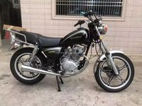 Moto de style cyclomoteur CHL-2W125, moteur 125cc 4 temps refroidi par air, 5 vitesses, démarrage au kick et électrique, vitesse maximale >80 km/h, personnalisable