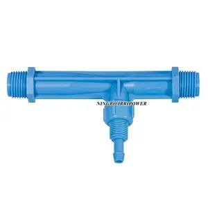 Mixer Venturi benang laki-laki 1/2 inci ke 2 ", injektor perangkat irigasi air pertanian