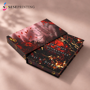 Services d'impression de livres reliés personnalisés en usine, dorure à chaud et bords vaporisés, livres de poche reliés avec une pochette - Product Image 3