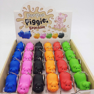 Nouveau design personnalisé, porte-clés drôle en forme <span class=keywords><strong>d</strong></span>'<span class=keywords><strong>éléphant</strong></span> multicolore qui fait des bruits, pour les enfants de 6 ans et plus - Product Image 6