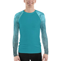 Rashguard d'entraînement personnalisé OEM, design sur mesure, pour hommes, coupe ajustée, fabriqué en usine, en vente en gros