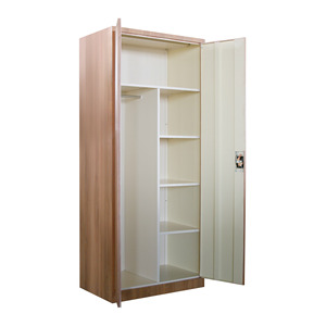 Armoire de rangement autoportante en métal à 2 portes, design moderne, en acier, pour salle de sport, avec penderie et casiers de rangement pour vêtements - Afrique du Sud - Product Image 3