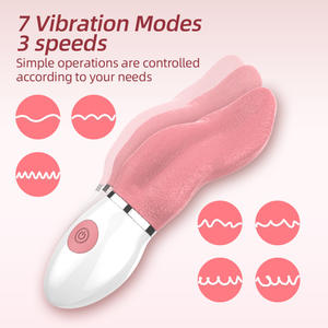 Venta al por mayor, juguete sexual para lamer la lengua, consolador, estimulador del clítoris, Juguetes sexuales anales, Vibradores para parejas, gran oferta, vibrador, salida de fábrica - Product Image 4