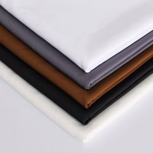 Tissu Pongee 300T 100% Polyester Taffetas Teint Uni Respirant Léger Certifié GOTS pour Veste de Costume, Robe et Chemise pour Filles - Product Image 1