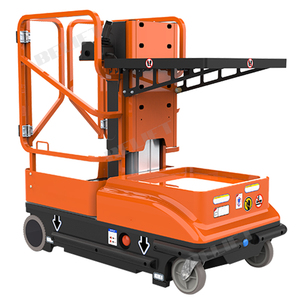 Chariot élévateur autopropulsé électrique pour la picking <span class=keywords><strong>de</strong></span> commandes avec plateau, 4m, 5m, 6m, 7m - Product Image 6
