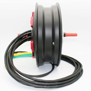 Motor de Eje sin Escobillas de Imán Permanente de Alta Potencia de 12 Pulgadas y 10KW, 72V para Motocicleta, Certificación CCC CE, YM-1210000 IP67, Gran Venta - Product Image 4